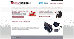 Desktop Screenshot of marstonrobing.ie